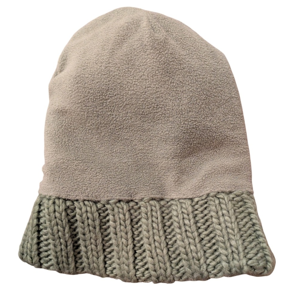 Star Wars Yoda Grogu‎ Hat GAP Kids Olive Green Knit Beanie with Ears Toddler S/M - Picture 3 of 5
